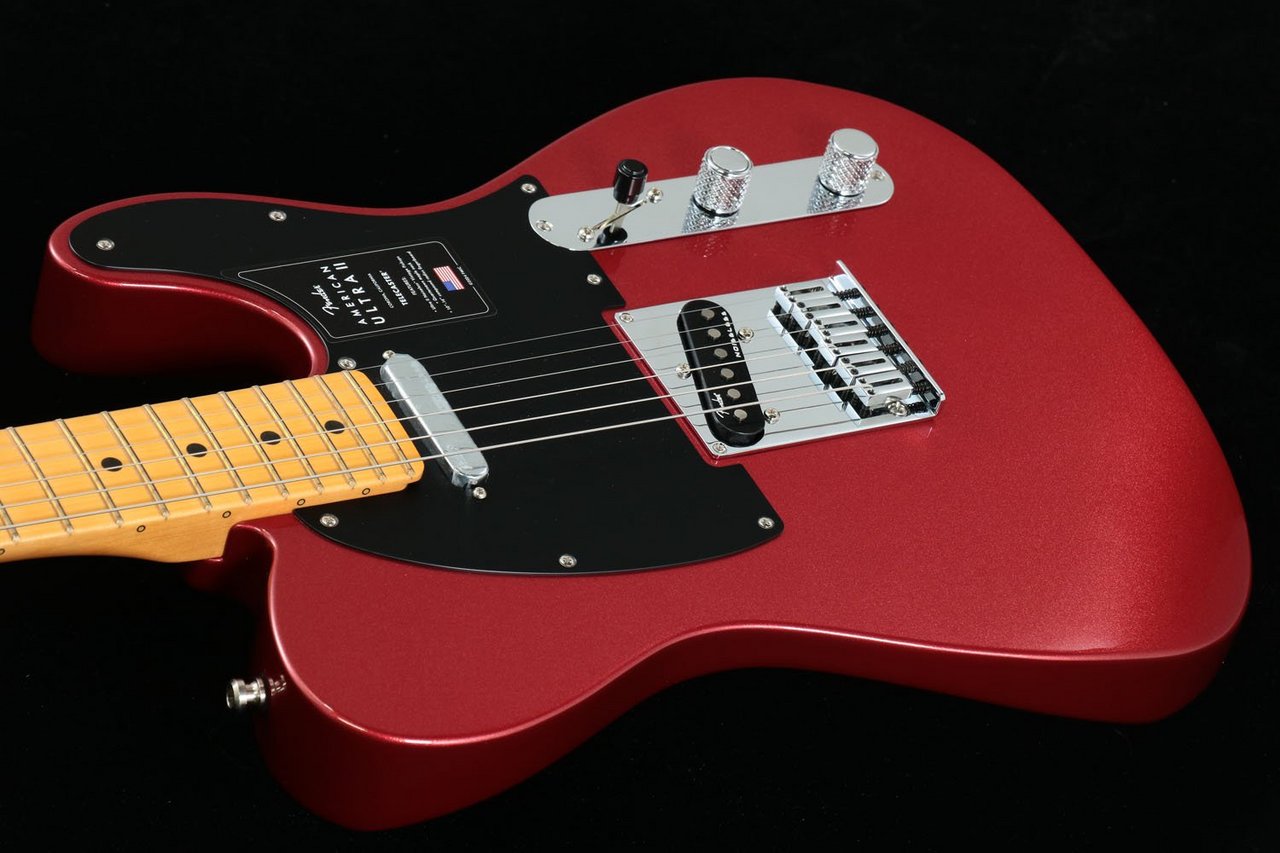 Fender American Ultra II Telecaster Maple Fingerboard Sinister Red
