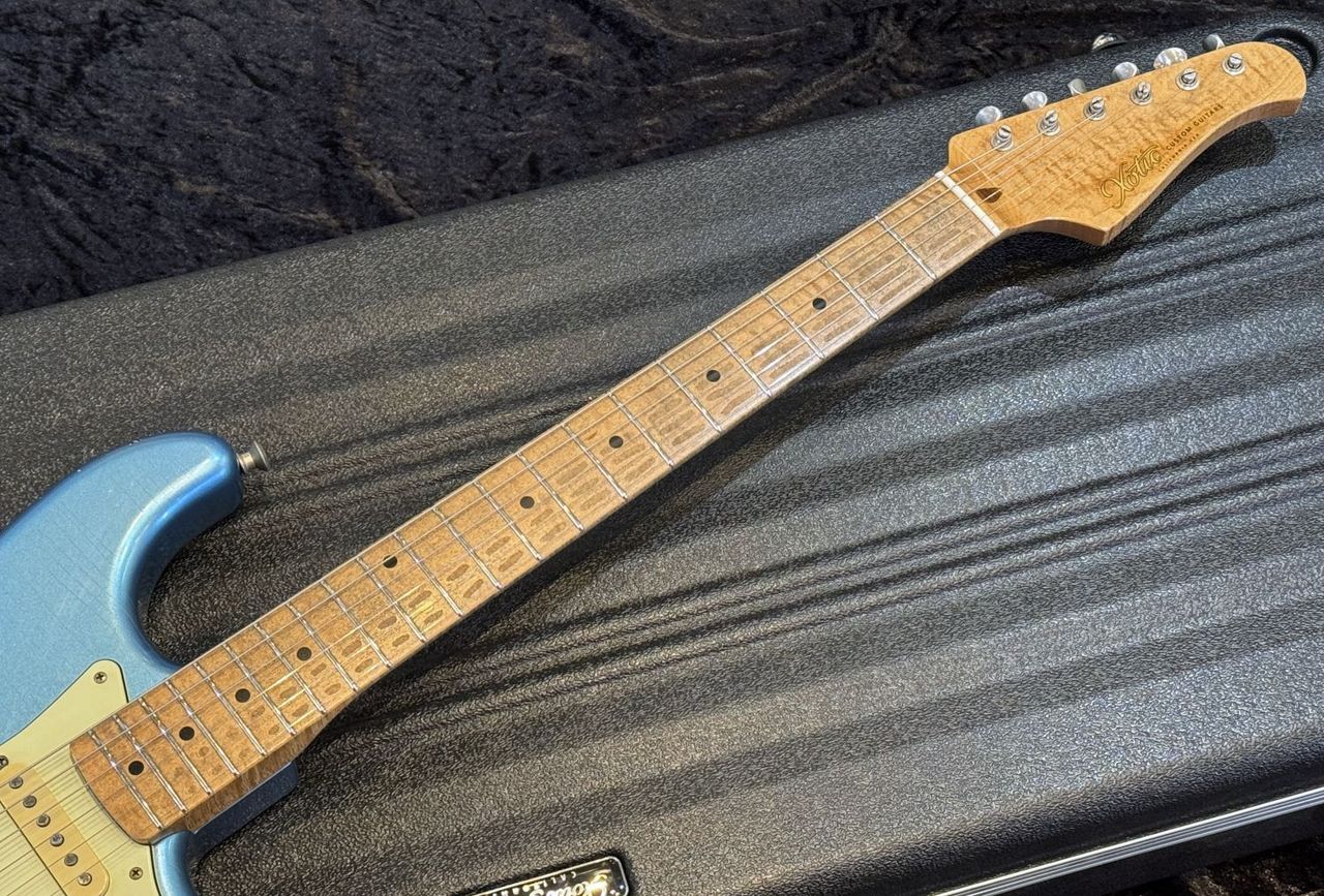 Xotic XSC-AH #3603 - Lake Placid Blue Over 3-Tone Burst Super