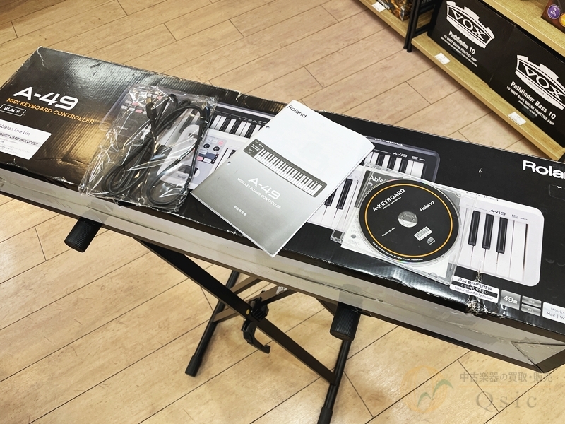 Roland A-49 MIDIキーボード 49鍵盤 中古付属品あり Roland A-49 [WK790]【箕面店在庫】（中古）【楽器検索デジマート】