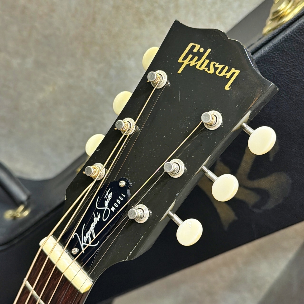Gibson 【試奏動画あり】Kazuyoshi Saito J-45 '13【極太ネック・骨太