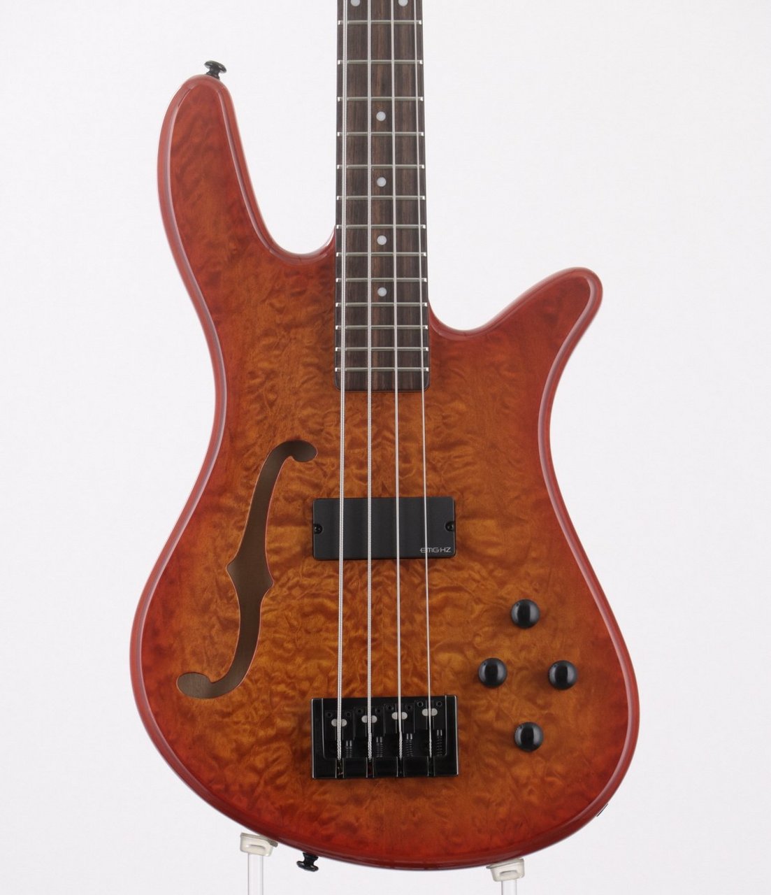 Spector BASS スペクター エレキ ベース EMG-HZ キルトトップ Spector BASS スペクター EMG ピックアップ アクティブ 回路搭載