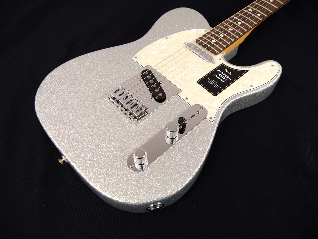 Fender 75th Anniversary Player II Sparkle Telecaster (Diamond Dust