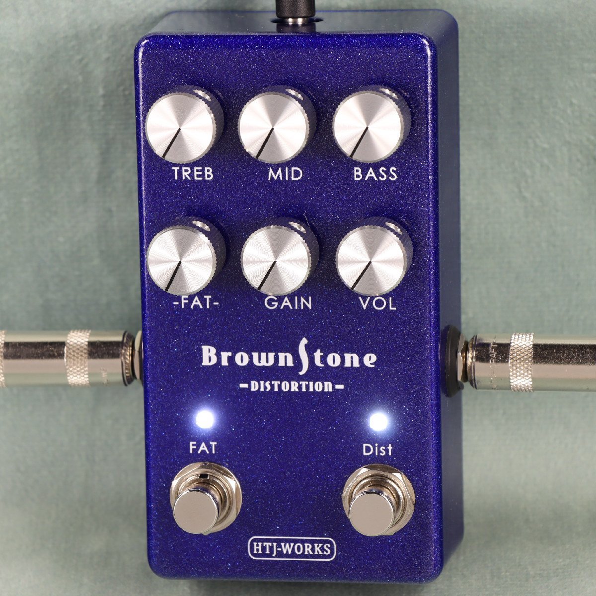HTJ-WORKS BrownStone Distortion Blue Metallic ディストーション