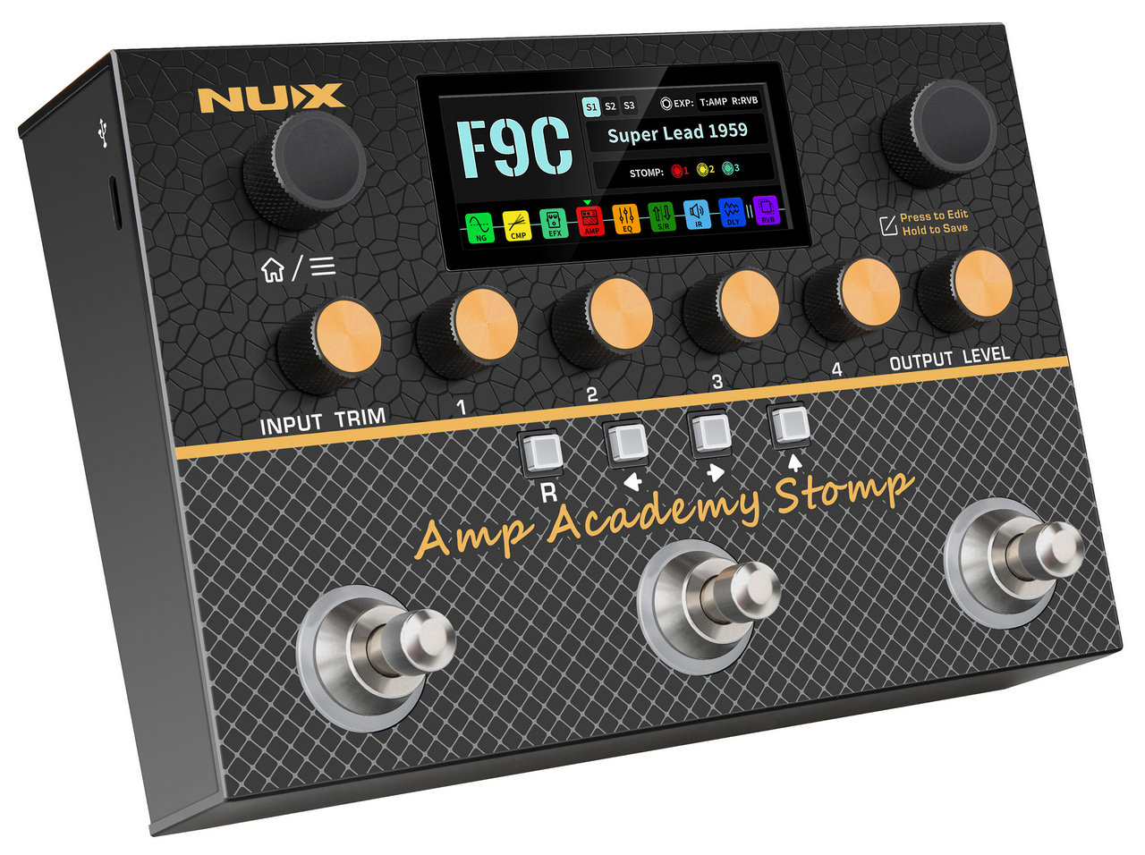 nux Amp Academy Stomp【初回入荷分・ご予約受付中!!】（新品/送料無料