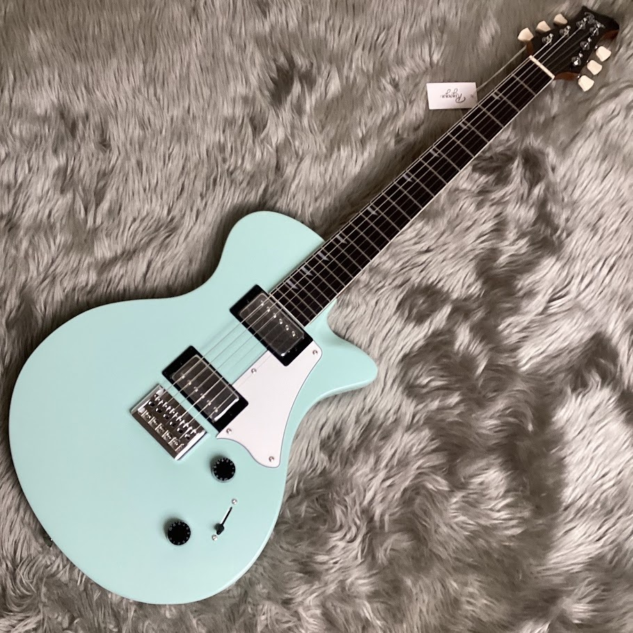 RYOGA HORNET Surf Green エレキギター ハムバッカー ベイクドメイプル