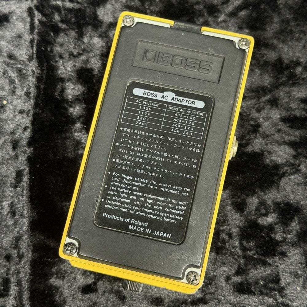 美品/JRC4558DD】BOSS OD-1OverDrive黒ネジ黒ラベル 中古】BOSS OD-1