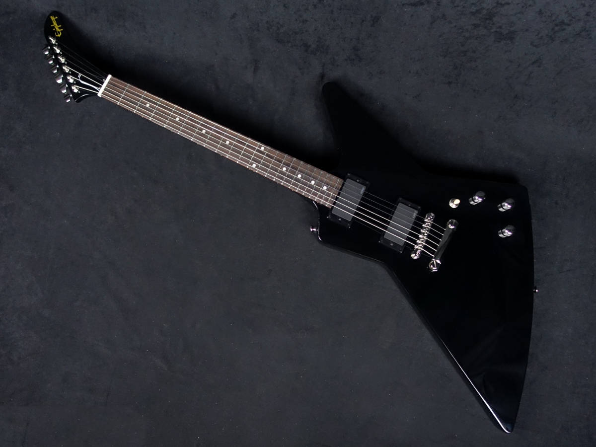 Epiphone Explorer 80s EMG Ebony（新品）【楽器検索デジマート】