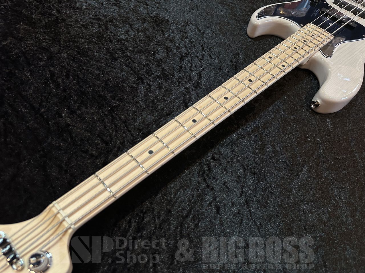 Three Dots Guitars JB Ash/Maple 【Trans White】（新品/送料無料