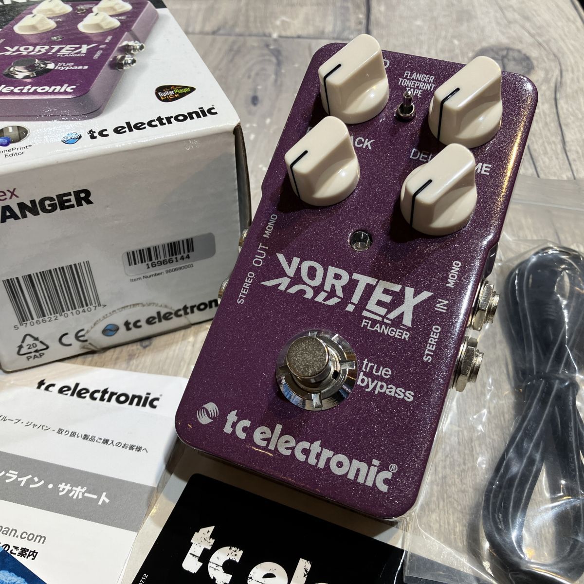 tc electronic VORTEX Flanger【御茶ノ水本店 FINEST GUITARS】（中古 