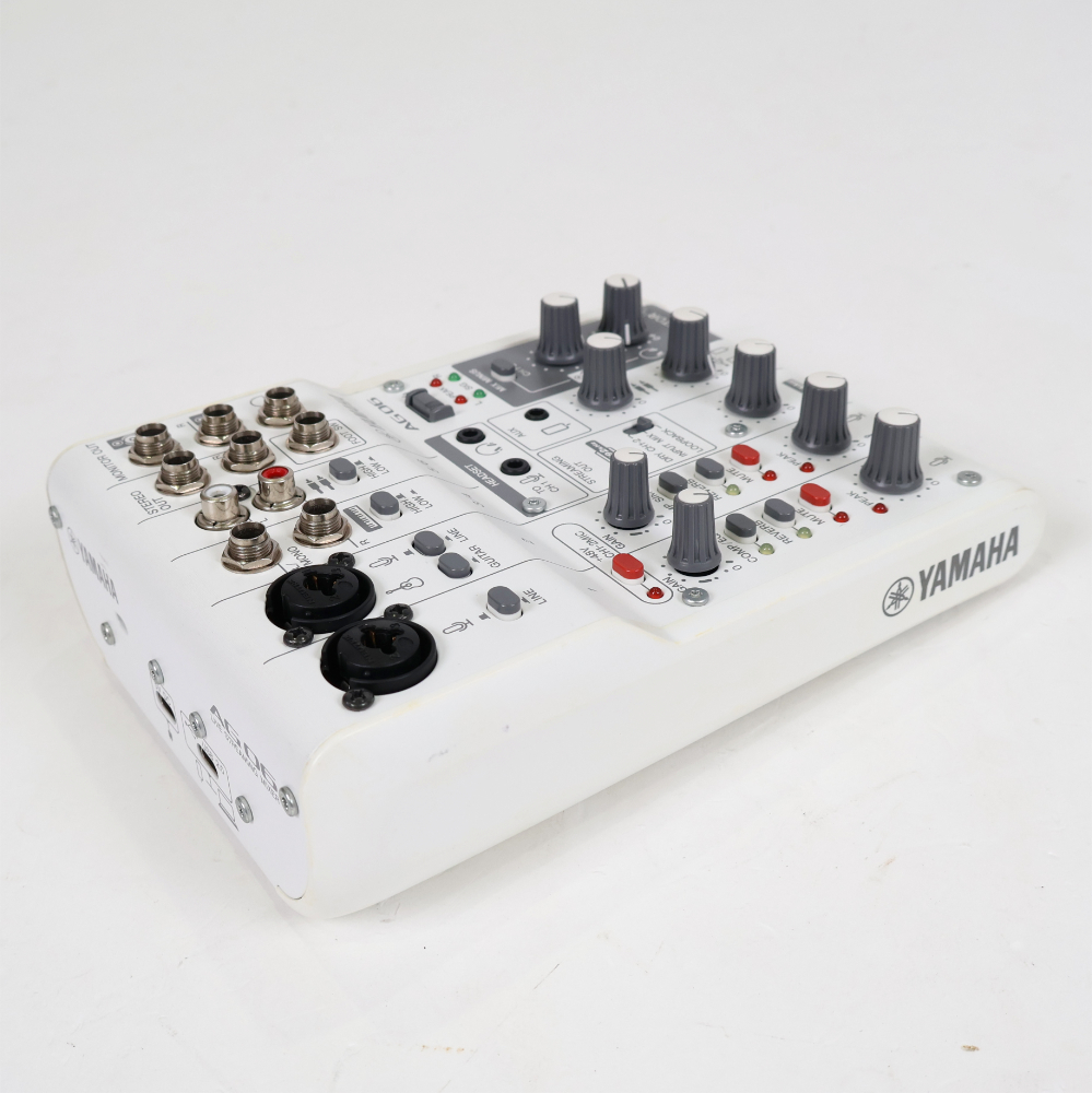【新品未使用品】YAMAHA AG06 MK2 ライブストリーミングミキサー 基本機能を強化した後継モデルに加え、ミキサー・マイク一体型
