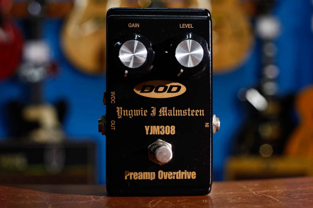 DOD YJM308 Yngwie J Malmsteen Preamp Overdrive Modified