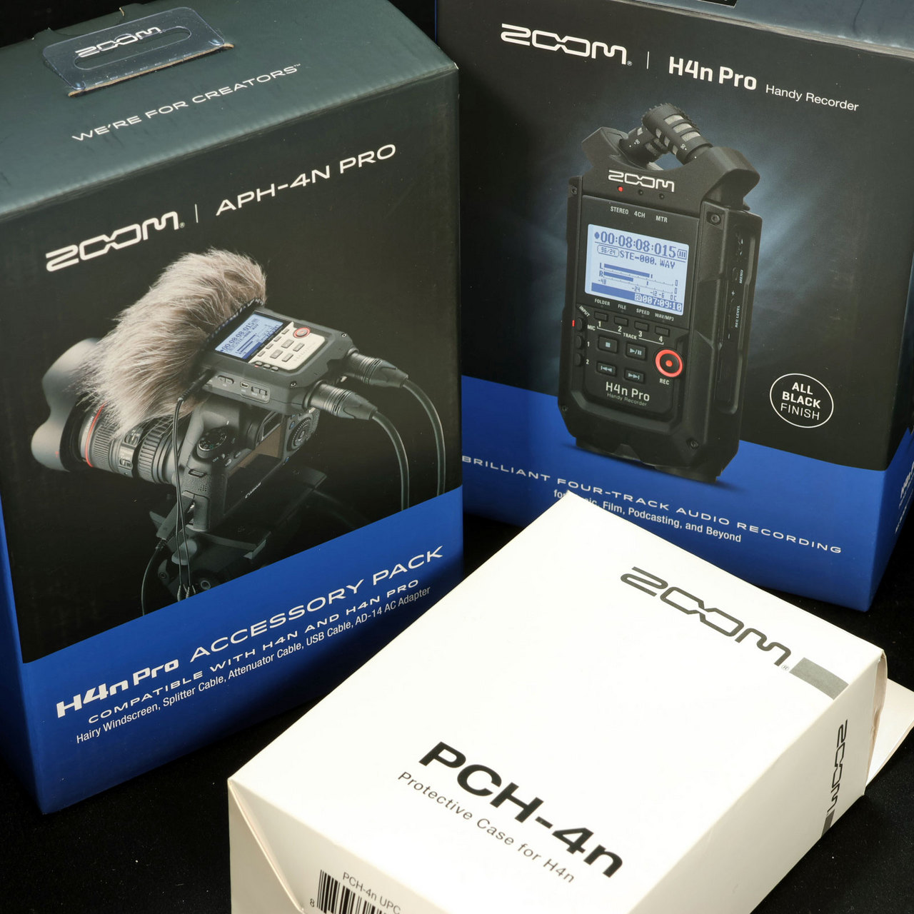 zoom H4n pro ハンディレコーダー　（中古） ZOOM H4n Pro Handy Recorder with Accessaory Set 【福岡店】（中古