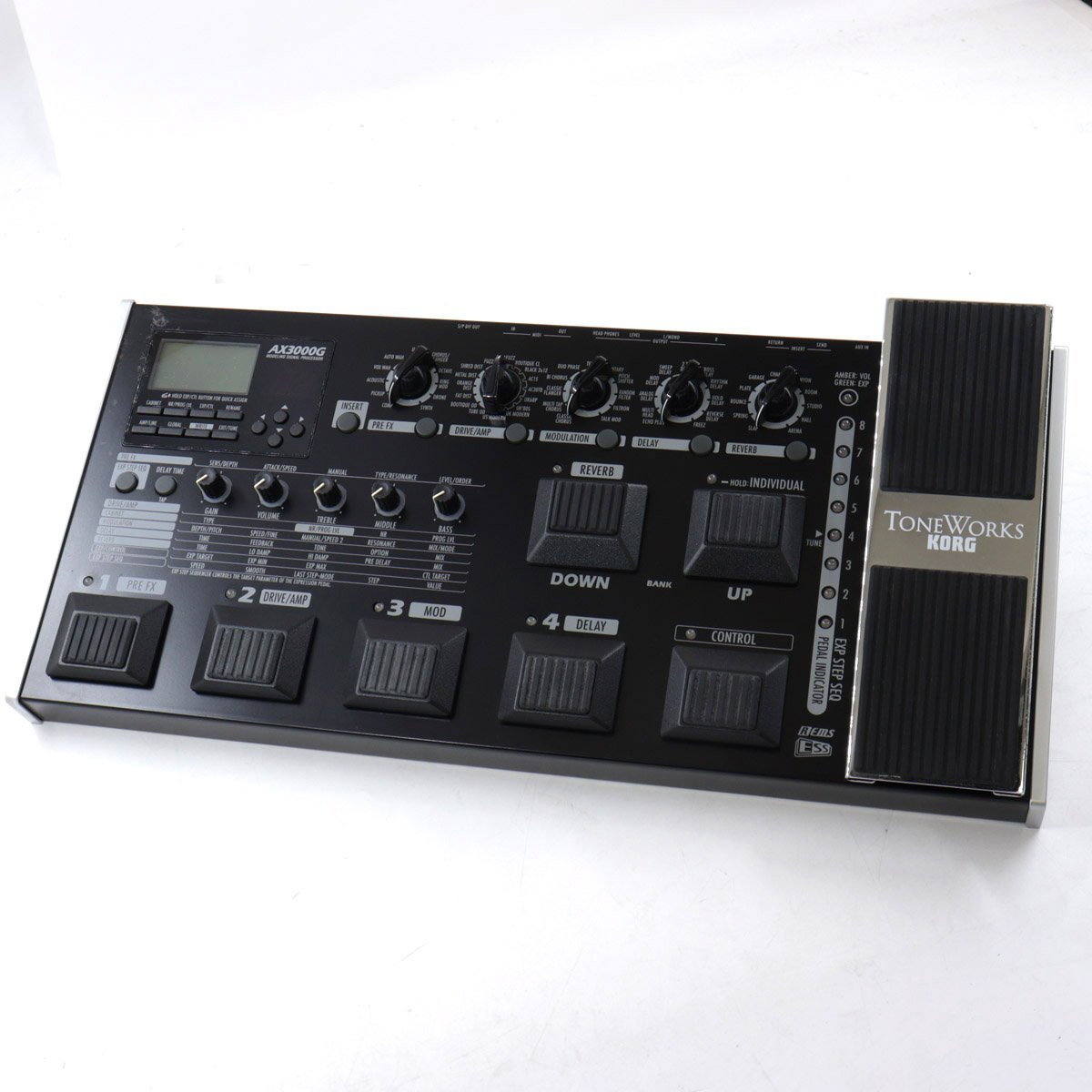 Korg AX3000G Tone Works Guitar Effects Pedal Multi-Effects