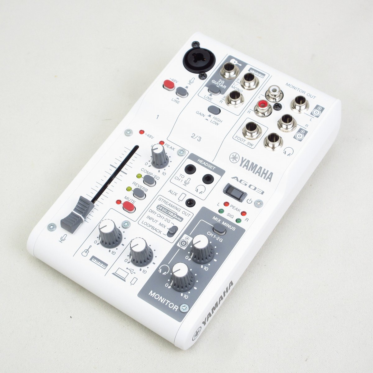 YAMAHA AG03MK2 / Live Streaming Mixer【横浜店】（中古）【楽器検索