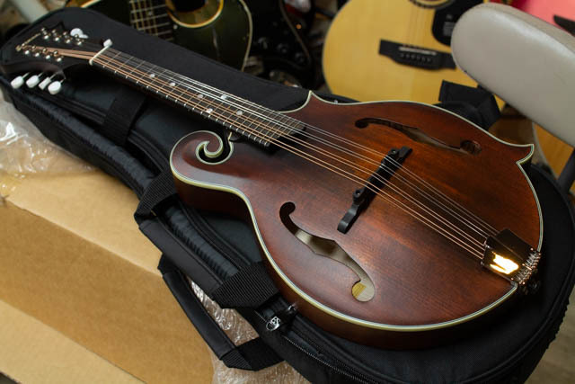 Eastman MD-315 with PU アンプに繋げる マンドリン イーストマン