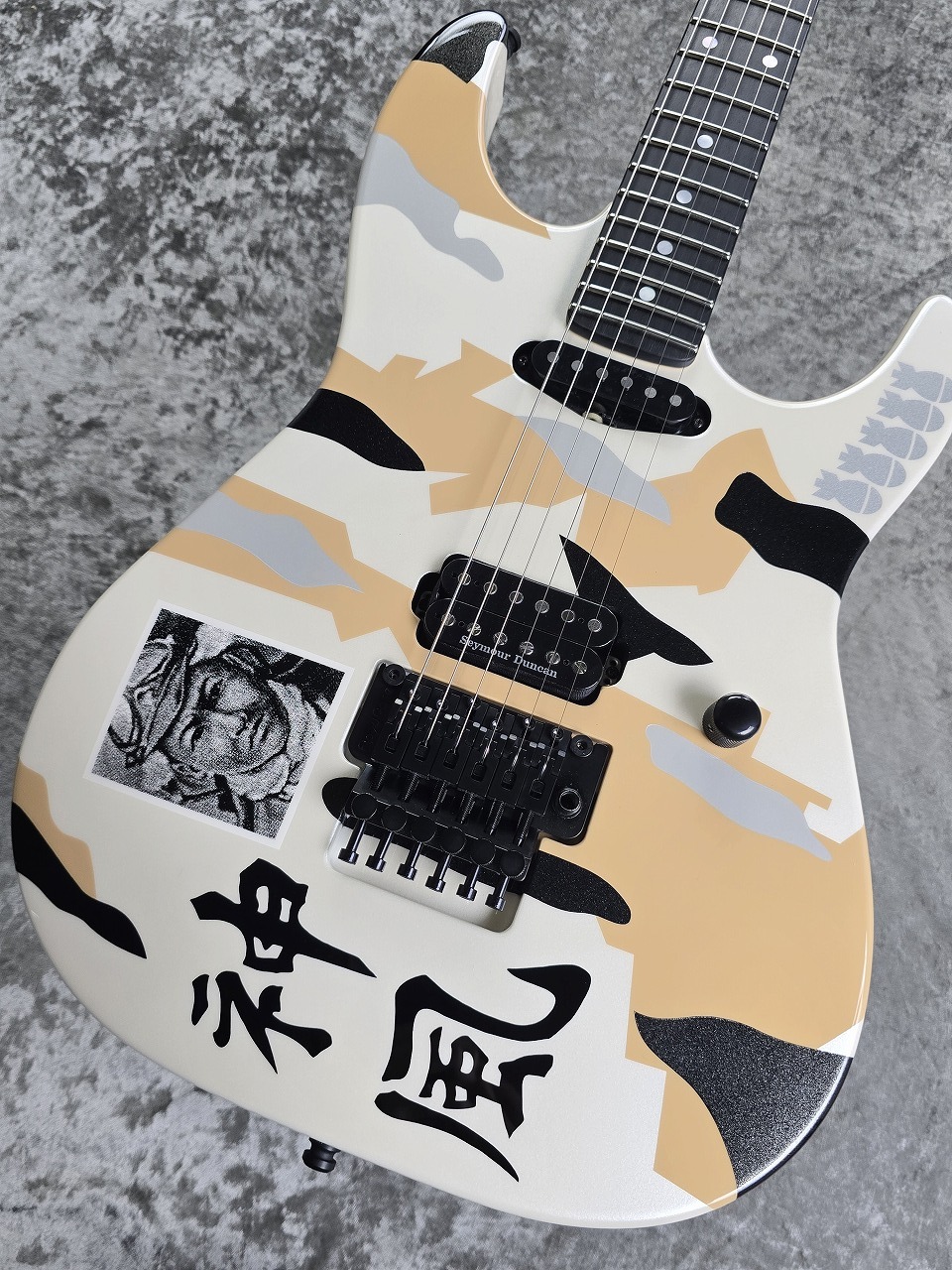 ESP KAMIKAZE-3【GEORGE LYNCH Signature】 当店カスタムオーダー品