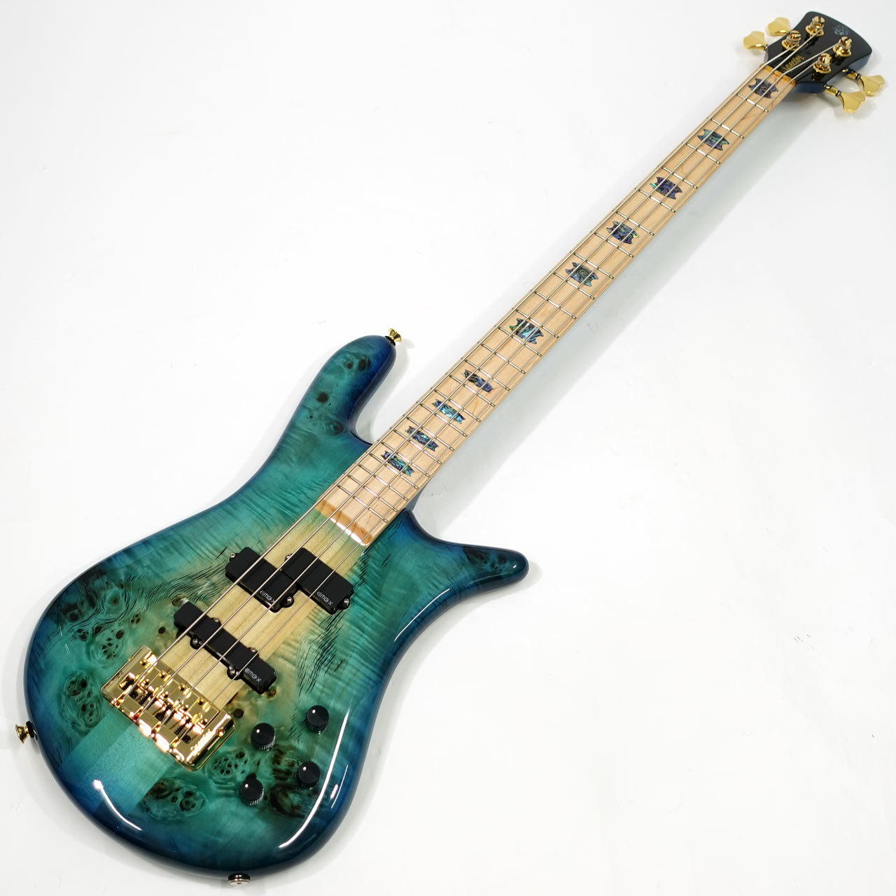 メタリックブルー 4弦エレキベース Sadowsky ME21 HP4 MAPLE Solid Ocean Blue Metallic High