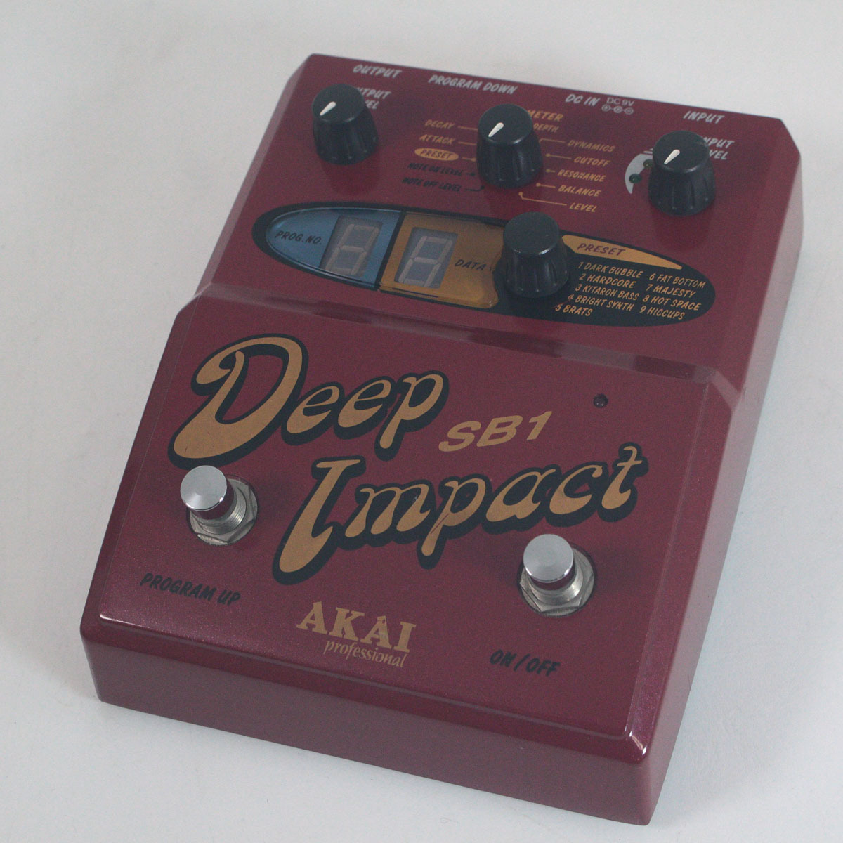AKAI Deep Impact SB1 ベースエフェクター AKAI Deep Impact SB-1 (管理番号：896) - TOKYO EFFECTOR