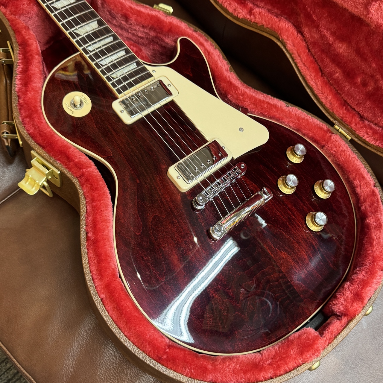 レスポールラスト最終値下げ Gibson 【軽量個体】Les Paul Deluxe 70s Wine Red [3.97kg