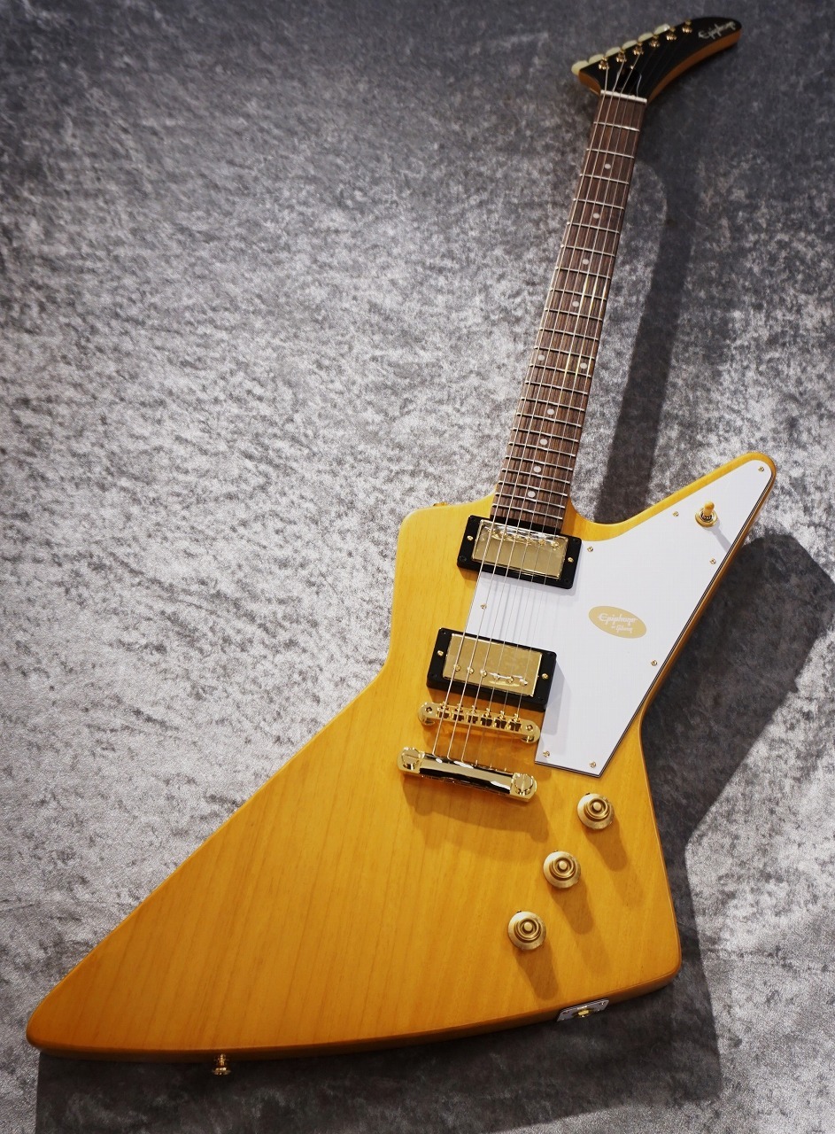 Epiphone 【軽量個体】 1958 Korina Explorer Aged Natural 