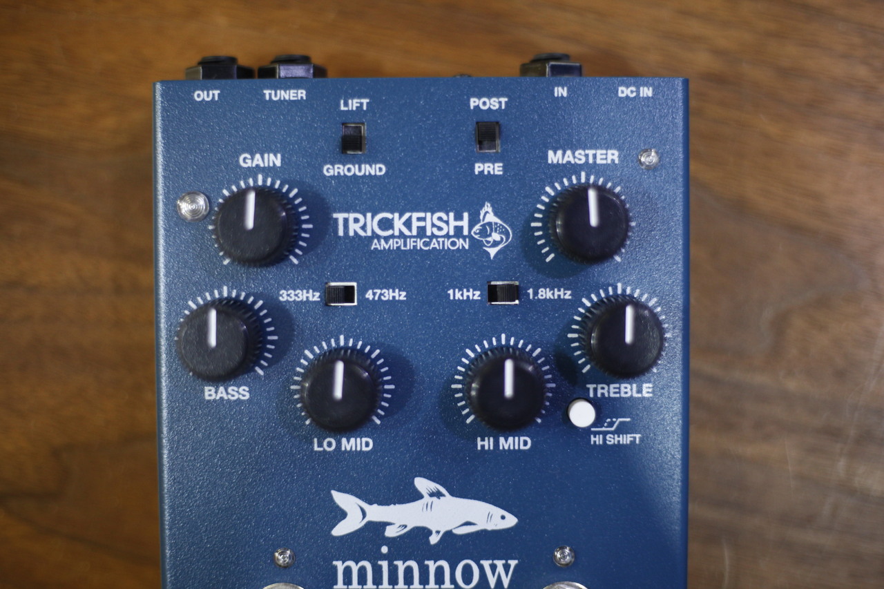 TRICKFISH AMPLIFICATION MINNOW 【高品質プリアンプ・DI】【NYC