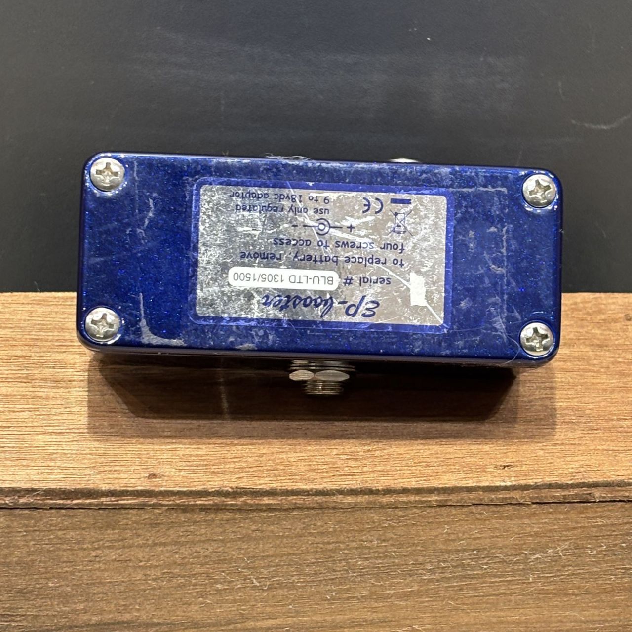 Xotic EP Booster 15周年モデル限定カラー メタリックブルー（中古