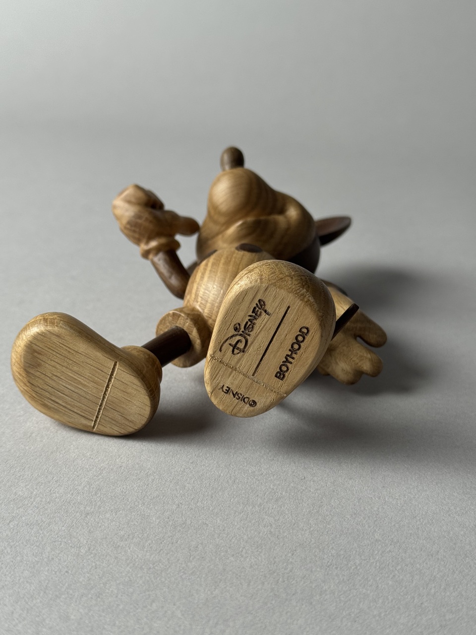 未使用 ボーイフッド BOYHOOD フィギュア ミッキーマウス Disney 未使用 ボーイフッド BOYHOOD MICKEY MOUSE SMALL 木製フィギュア