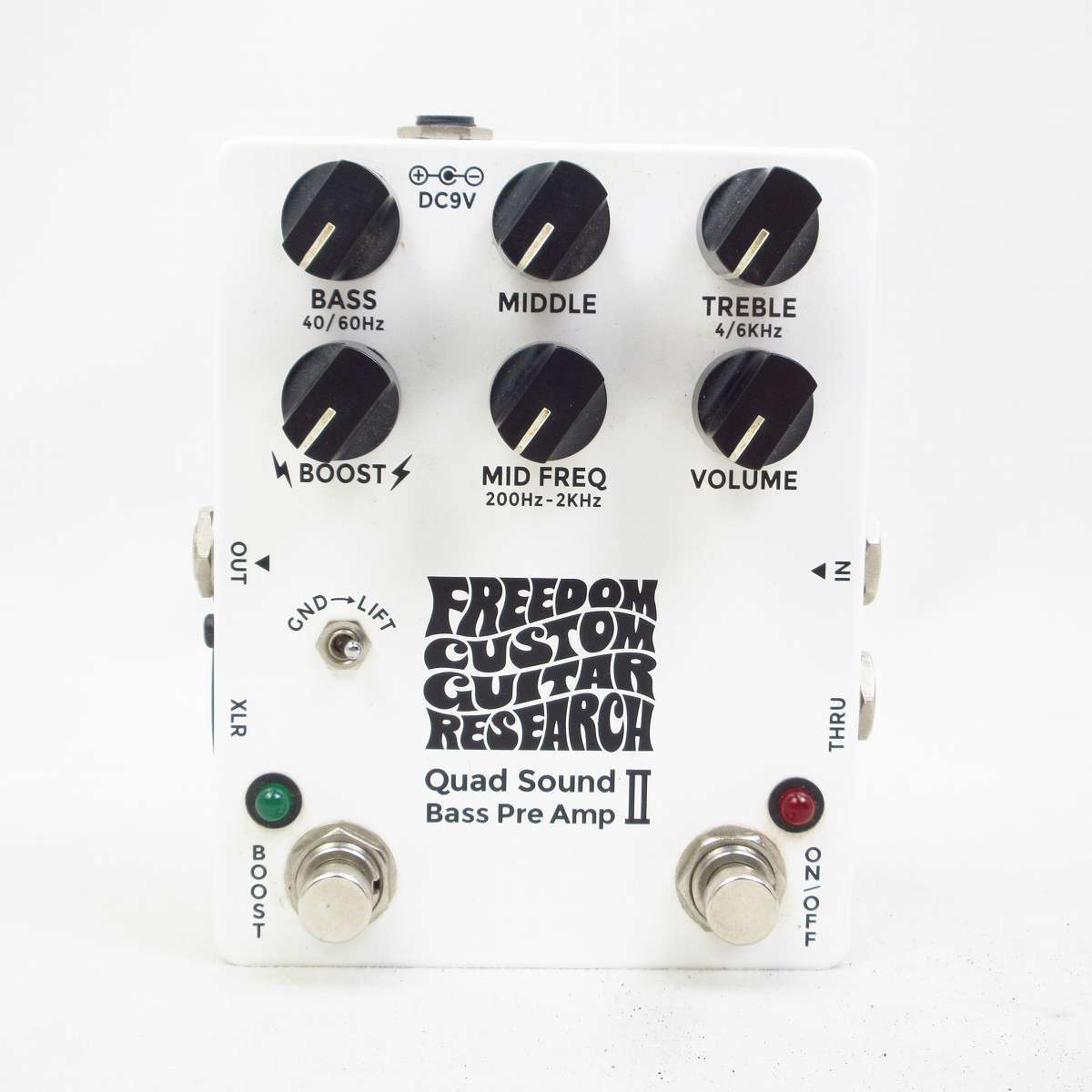 FREEDOM SP-BP-03 Quad Sound Bass Pre Amp ベース用プリアンプ 【横浜