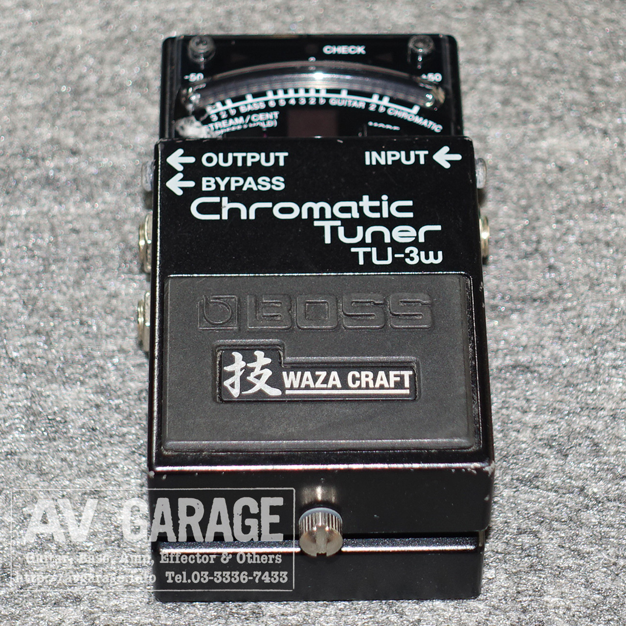 BOSS TU-3W CHROMATIC TUNER（中古）【楽器検索デジマート】