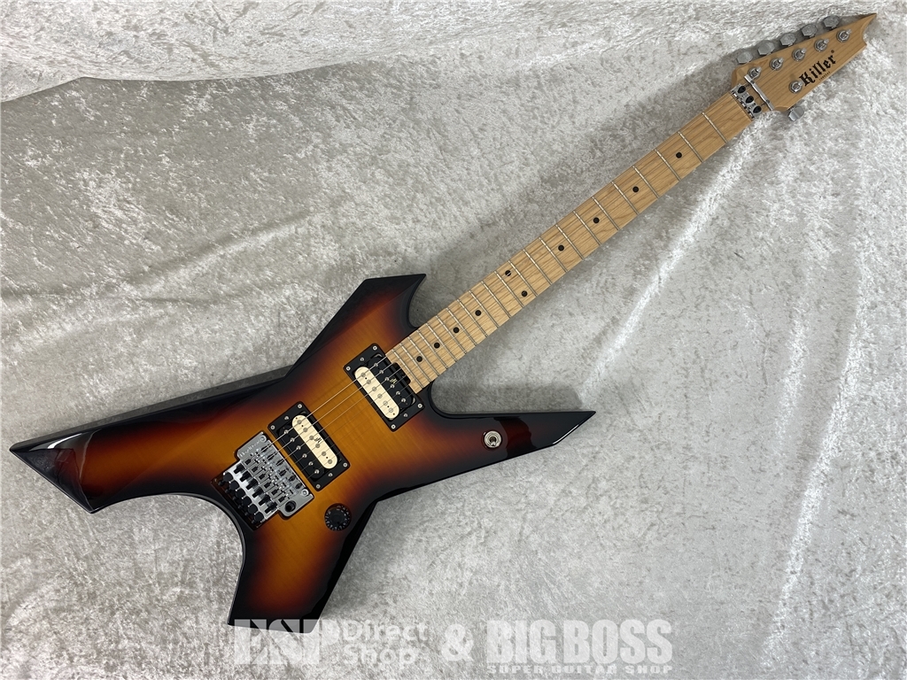 Killer KG-Exploder II Flame Top (3Tone Sunburst)（新品/送料無料