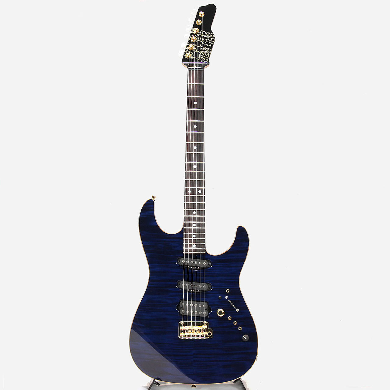 James Tyler Japan Studio Elite Rear Rout Flame Maple / White Limba