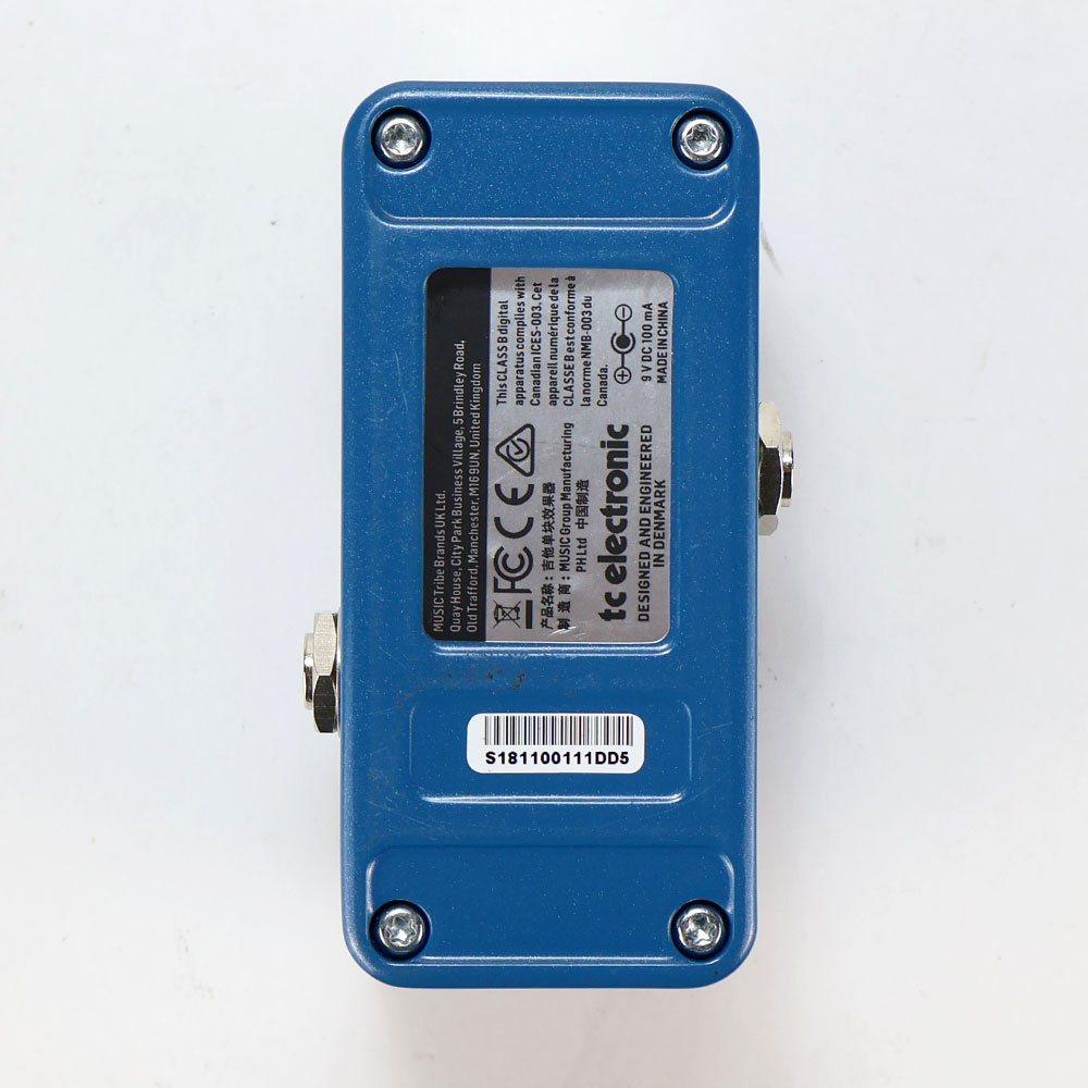 tc electronic 【中古】 ディレイ エフェクター tc electronic
