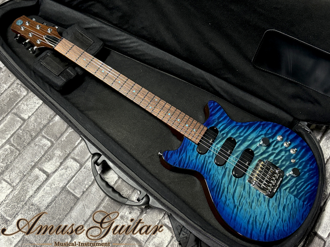 Kz Guitar Works Kz One Semi-Hollow 3S23 Kahler # Blue Burst 2019年