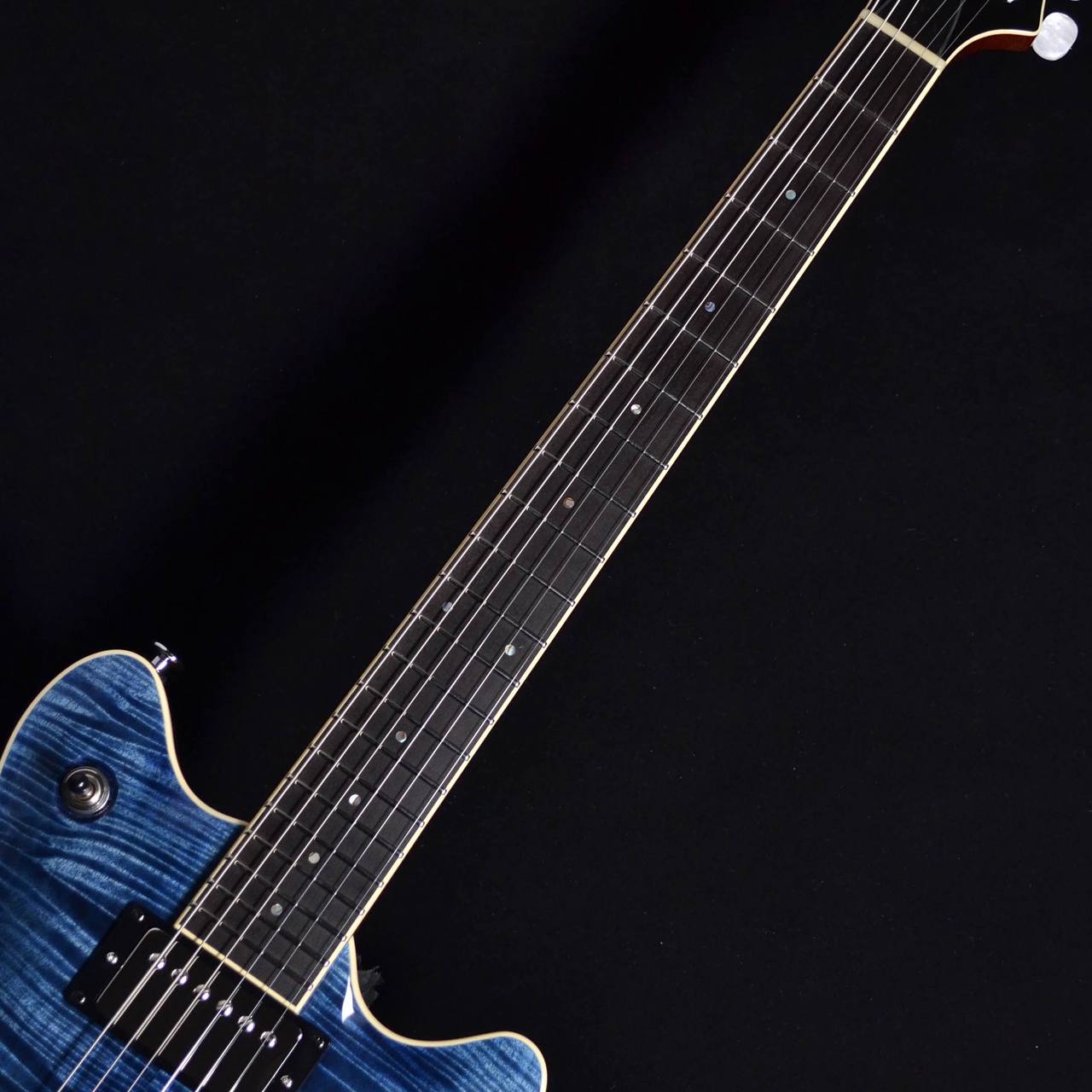 T's Guitars Arc-STD22/VS100N Flame Maple Top Arctic Blue【現物画像