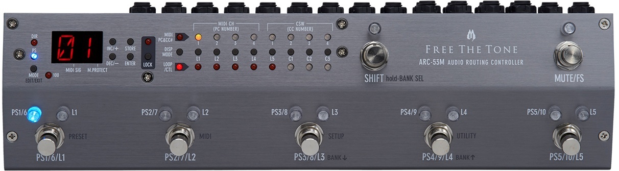 g*4様 Free The Tone ARC-53M オーディオルーティングコン ARC-53M｜Products 商品紹介｜Free The Tone