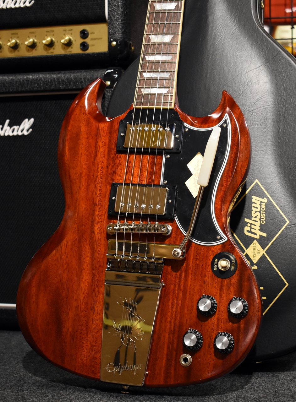 Epiphone 1964 SG Standard Reissue With Maestro Vibrola Cherry Red