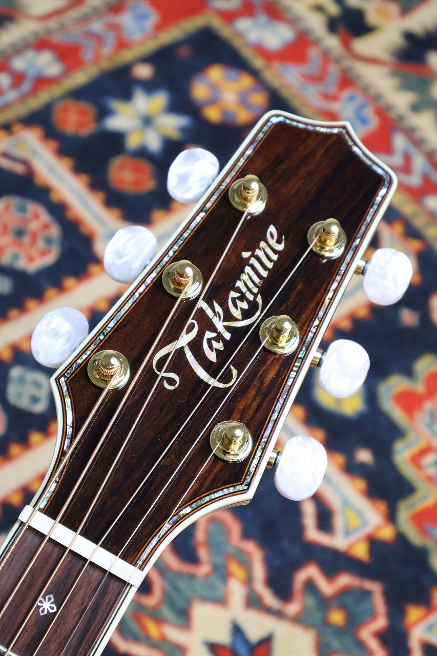 Takamine 【限定6本・ハカランダ指板】銘木 -匠 TAKUMI- CTM 500【送料
