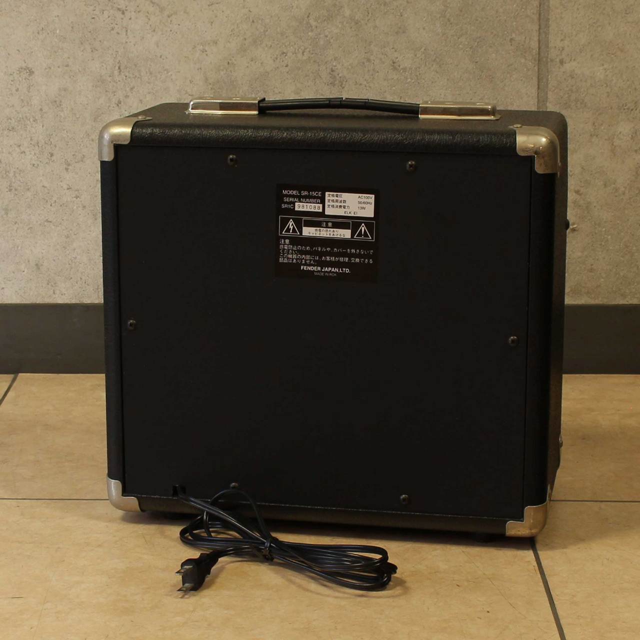 【美品】Fender JAPAN  SR-15CE Fender Japan SR-15ce & Squire Bass Amp | Bernie's Guitar