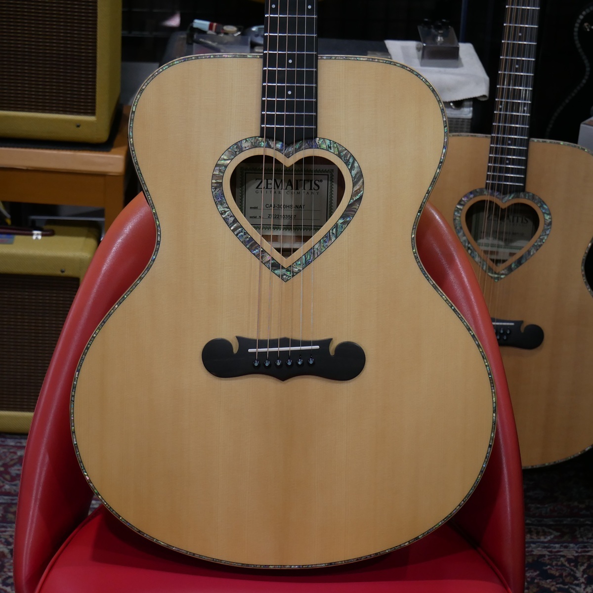 Zemaitis CAJ-300HS Natural 【特別価格】【ジャンボサイズ