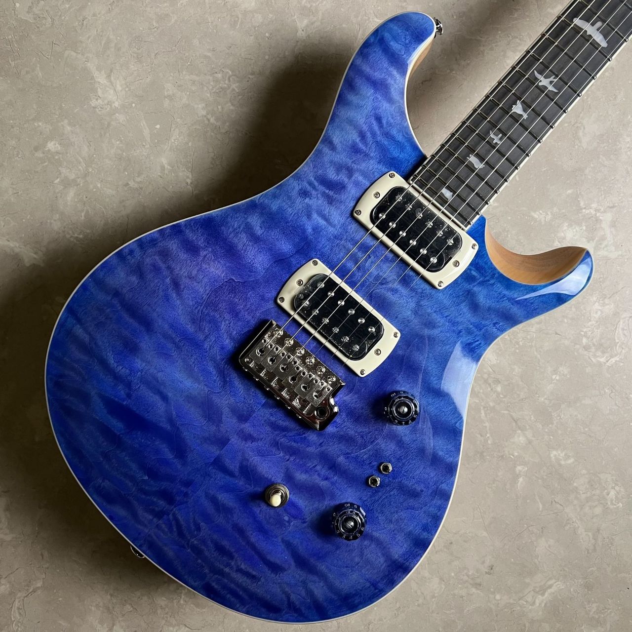 Paul Reed Smith(PRS) SE Custom 24-08 Quilt Package Faded Blue
