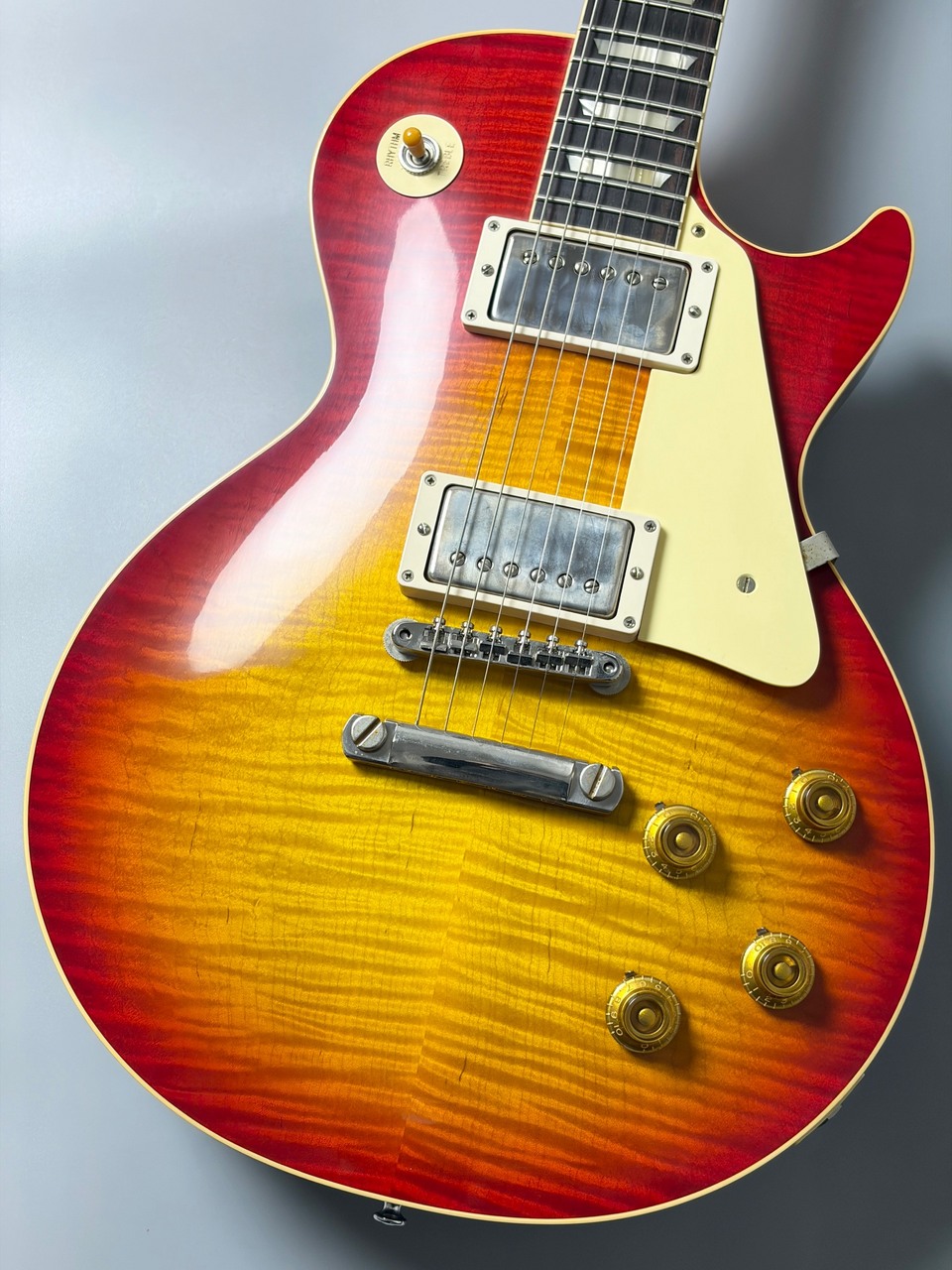 Gibson Custom Shop 【漆黒指板&極上杢】1959 Les Paul Standard
