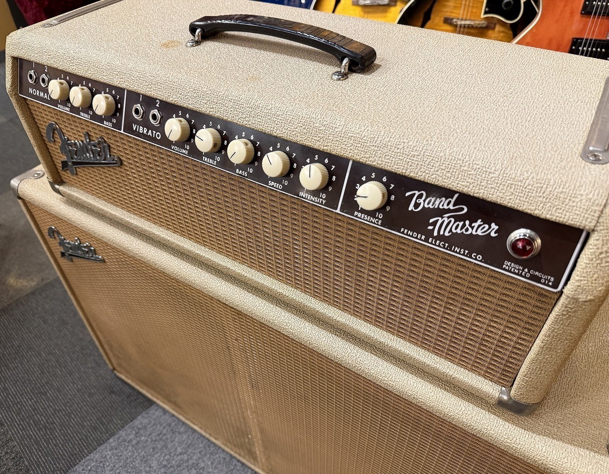 Fender 【Vintage】Bandmaster Blonde Head & Cabinet [1962年製