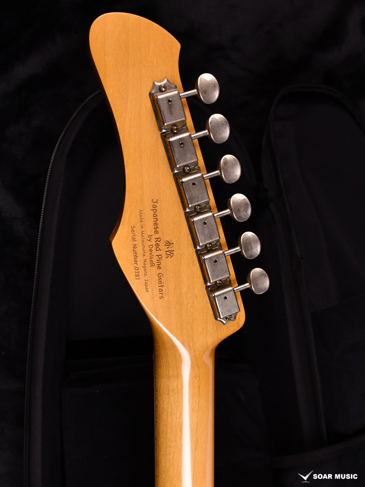 値下げ★Bacchusハードクラブテッドイクイップメント　エレキギター Bacchus CONTINENTAL AKAMATSU'25/R DLPB-Aged ダークレイクプ