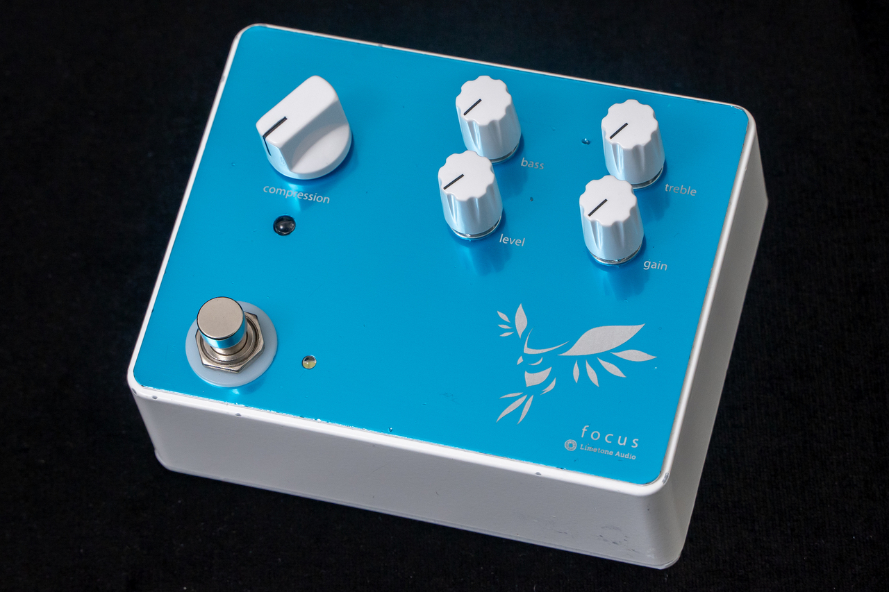 ギター Limestone Audio focus alumite color Limetone Audio focus alumite color コンプレッサー ライム