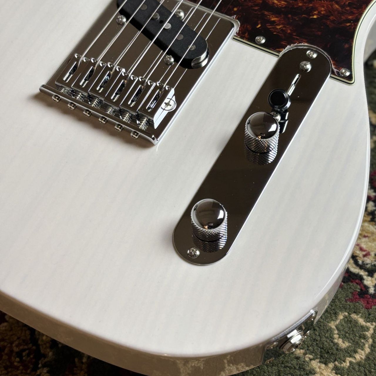 SCHECTER 【現物画像】ACTKTEWH/SIG WH エレキギター 凛として時雨 TK