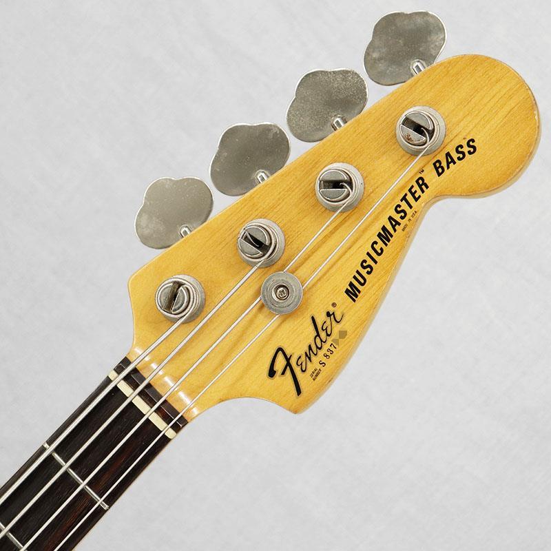 Fender VINTAGE Musicmaster Bass '80 Black/R（ビンテージ）【楽器
