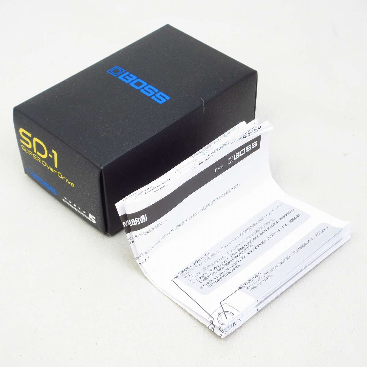 美品・箱付きBOSS SD-1 SUPER OverDriveオーバードライブ BOSS SD-1 Super Over Drive オーバードライブ 【横浜店】（中古