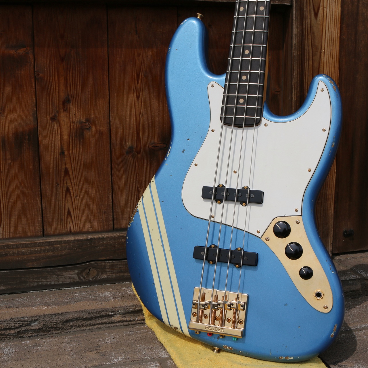 Fender Custom Shop MBS 60s Jazz Bass Journeyman Relic Lake Placid