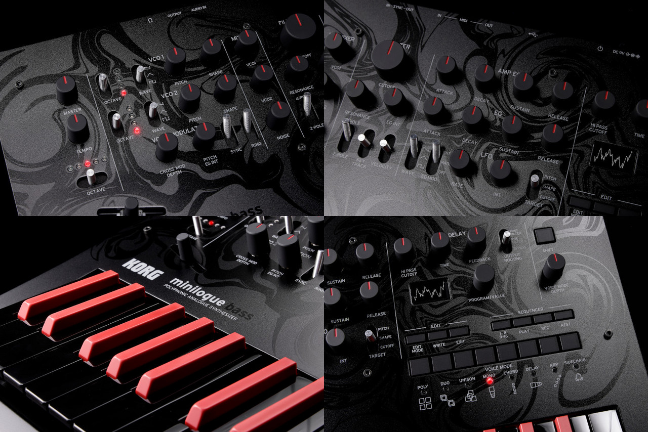 KORG minilogue bass Polyphonic Analogue Synthesizer（新品/送料無料