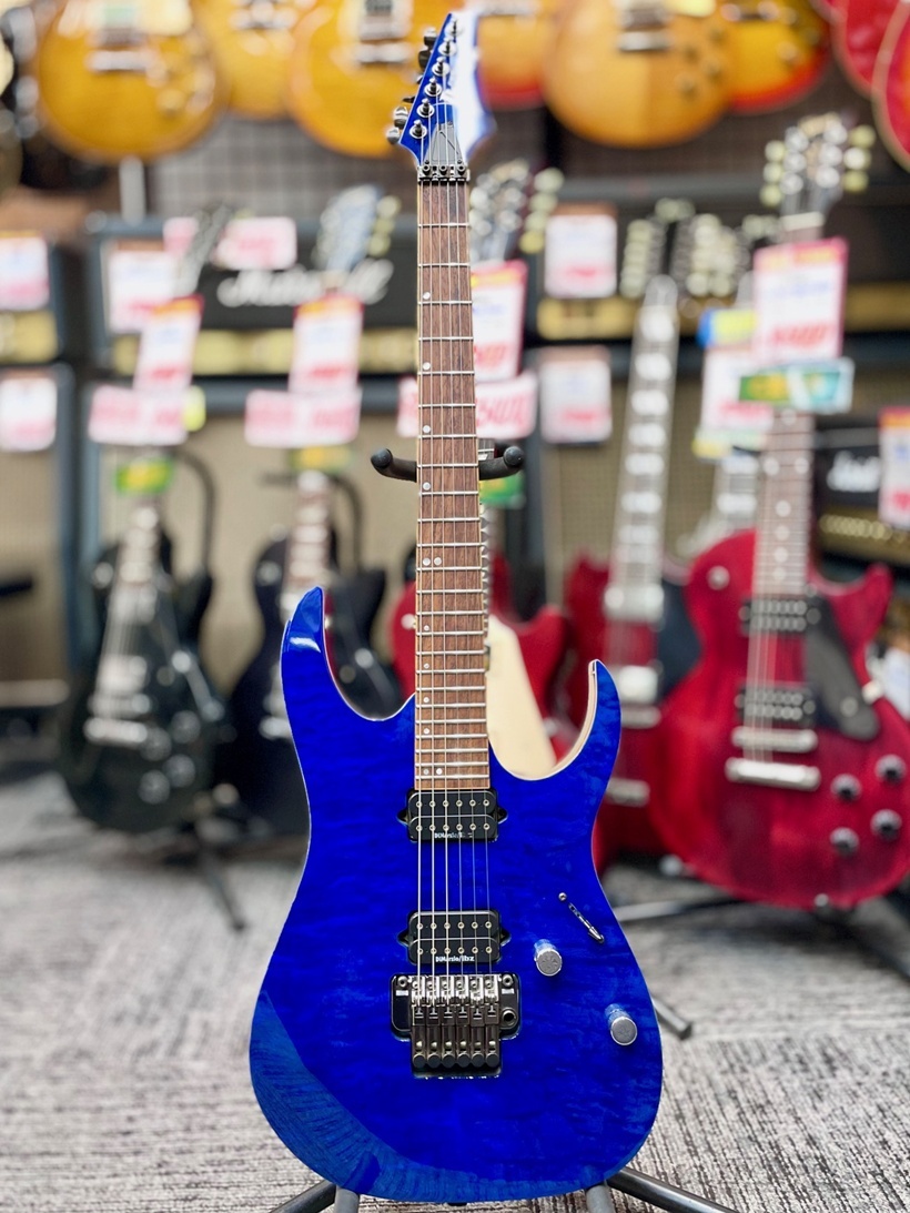 Ibanez Premium RG920QMZ -Cobalt Blue Surge- 2010年製（中古）【楽器